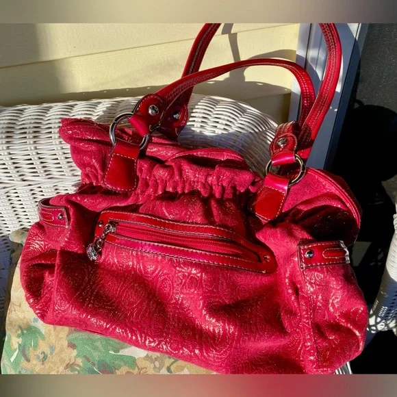 Kathy Van Zeeland shoulder bag. New w/o tags. Never used. Pink/Silver/Black/Gold - Picture 7 of 16